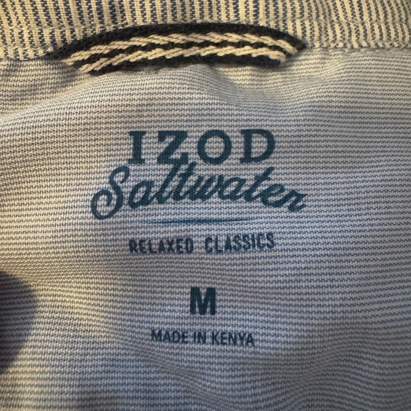 Men's Light Blue Short Sleeve Shirt - Picture 4 of 6